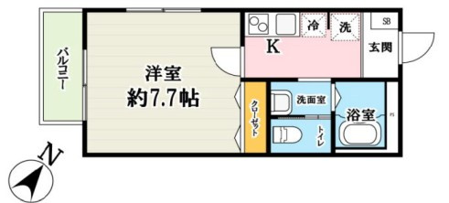 グレイスⅡの間取り