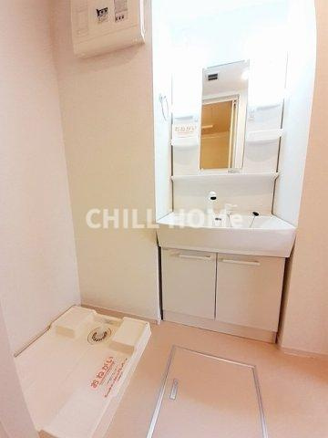 メヌエットの洗面所|当社、チルホームのHPもご覧ください(^^)/物件情報多数♪