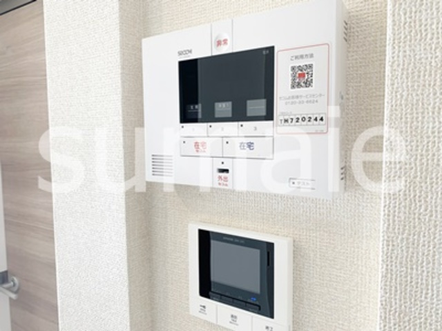 カーサしらたまのセキュリティ|セコム完備。モニターホン完備。