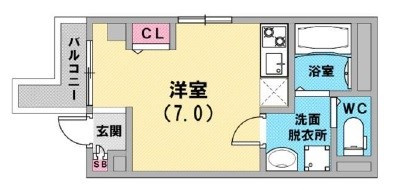 レガーロ雲井の間取り