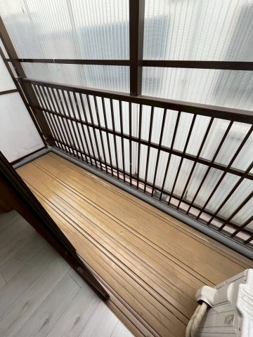 サニーハイツ門戸のバルコニー