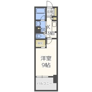 パークアクシス本町の間取り