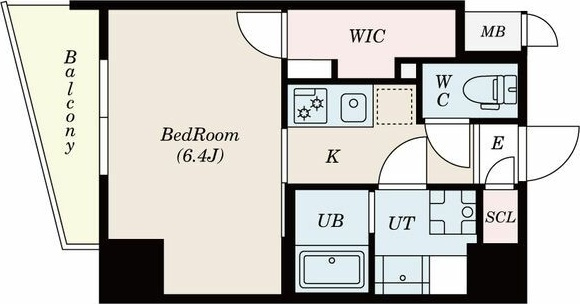 S-RESIDENCE浅間町の間取り