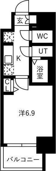 メイクスアート黒川の間取り