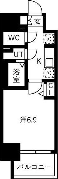 メイクスアート黒川の間取り