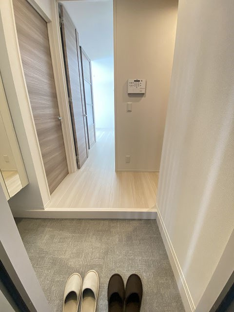 D-room立花の玄関|収納もある玄関です