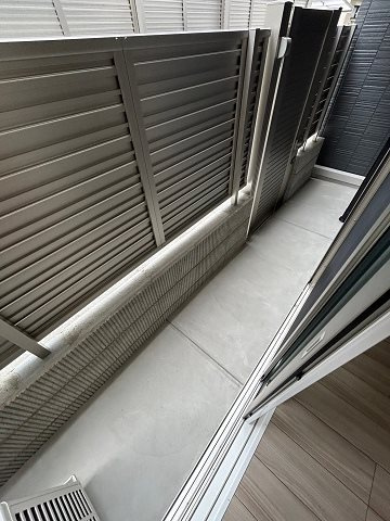 D-room武庫之荘のバルコニー