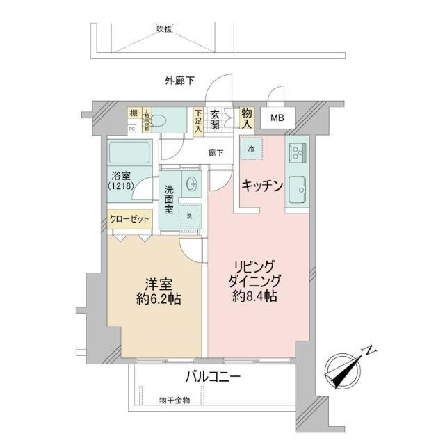 ダイアパレス代官山の間取り
