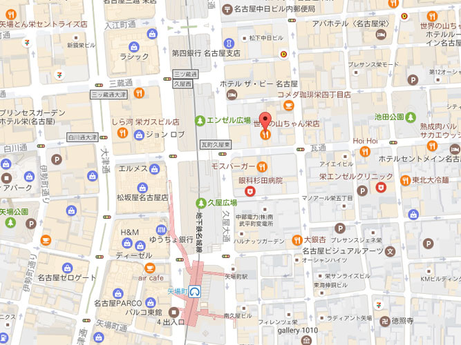 メーゾンオザワビルの地図