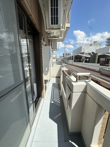 サンシャインひがし大橋のバルコニー