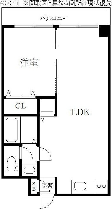 サンシャインひがし大橋の間取り