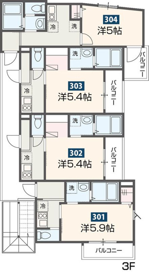 【間取り】 | MELDIAかしわ台 