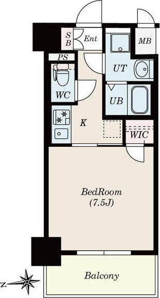ステージファースト名古屋尾頭橋(旧S-RESIDENCE尾頭橋)の間取り