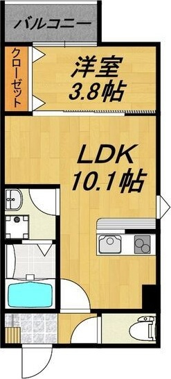 LECOCON一宮8の間取り
