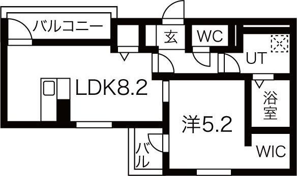 G flat 太閤の間取り