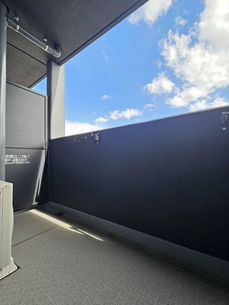 ディアレイシャス名駅WESTのバルコニー