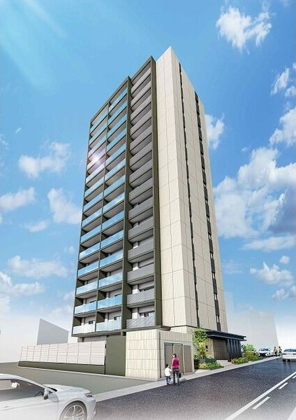 シーズンフラッツ本郷の外観パース|★7月23日内覧会開催★弊社までお問い合わせください♪