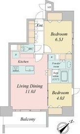 シーズンフラッツ本郷の間取り