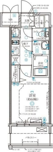 ディアレイシャス上前津の間取り