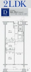 ソーラスフロント富船の間取り