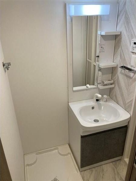 S-RESIDENCE亀島駅前ascent(アセント)の洗面所