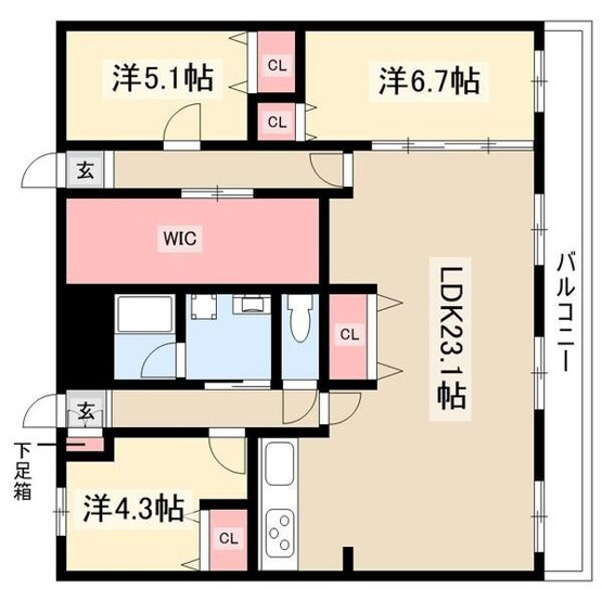 【間取り】 | 山手アベニュー