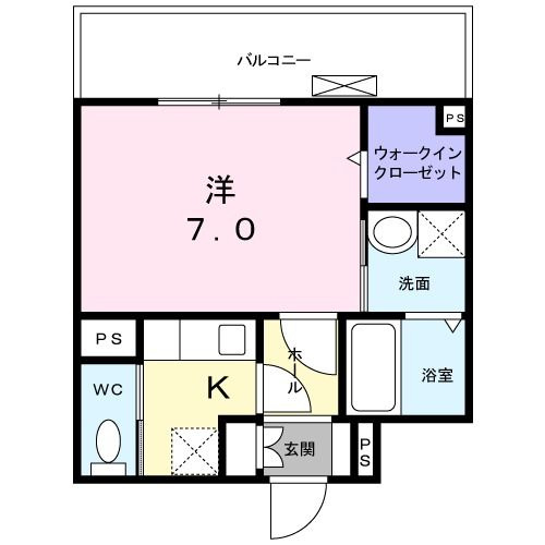 トゥットフェリーチェ横浜の間取り