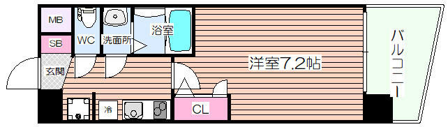【間取り】 | セレニテ西中島アリア壱番館