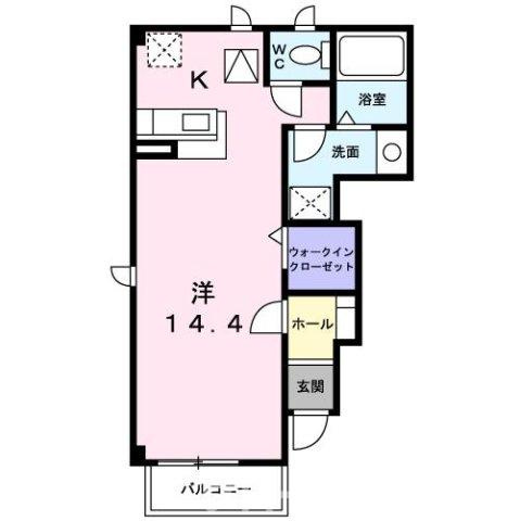 ラフィネ・Ｓ　Ⅱの間取り