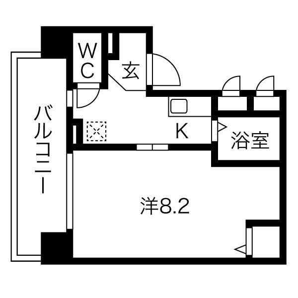 ヒルズ花の木の間取り