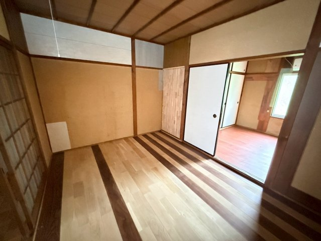 神戸市垂水区下畑町のアパートの寝室