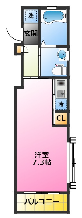 アルテ元住吉【arte元住吉】の間取り|独立洗面台☆温水洗浄便座☆