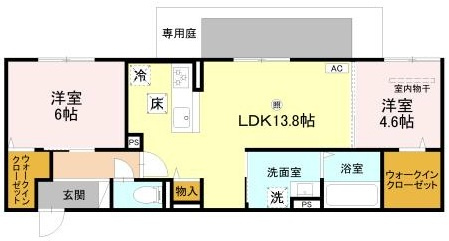 Valle Altaの間取り