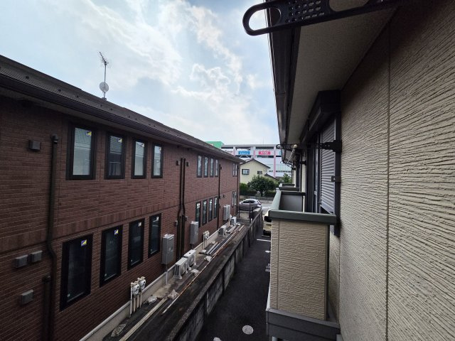 稲城市矢野口のアパートの展望
