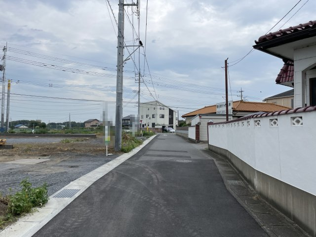 【前面道路含む現地写真】 | 本庄市東五十子第1期　ワイウッドコート　新築戸建　全5区画　4号棟 | 7/13撮影