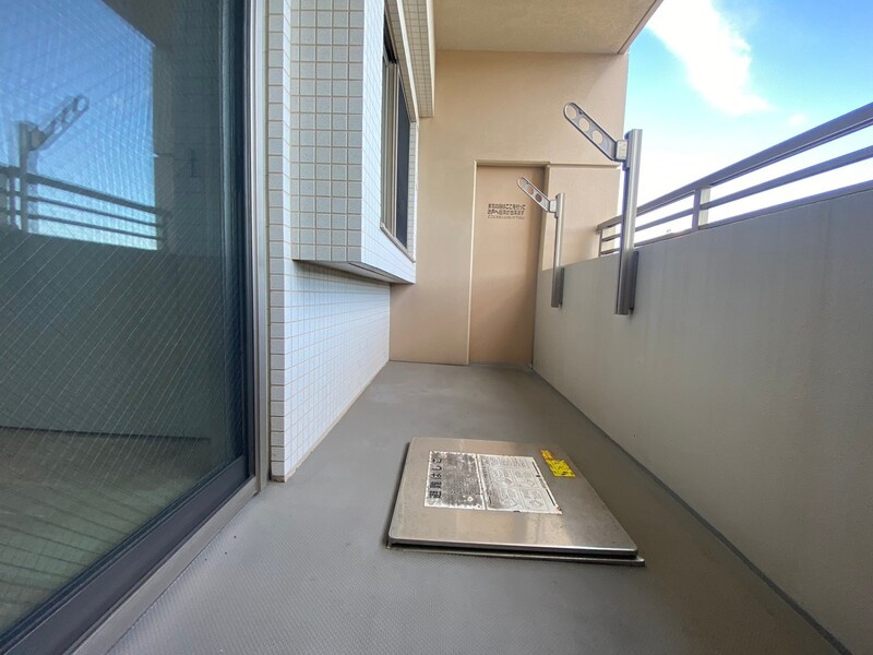 福岡市博多区銀天町３丁目の賃貸マンションのバルコニー