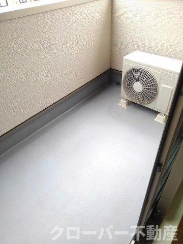 ネオリリーＡのバルコニー