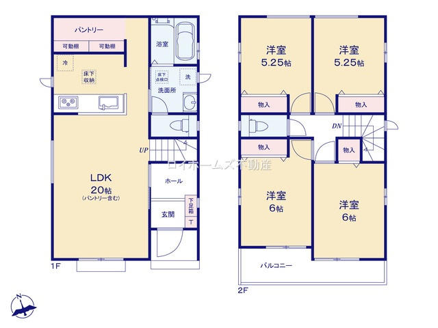 【外観】 | 海部郡大治町大字東條字中切66-2『仲介料無料』新築戸建て