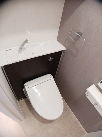 ビオルネ荒尾の洗面所|忙しい朝には欠かせない洗面所です