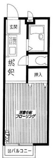 【間取り】 | 若井ハイツ | 間取りです。
