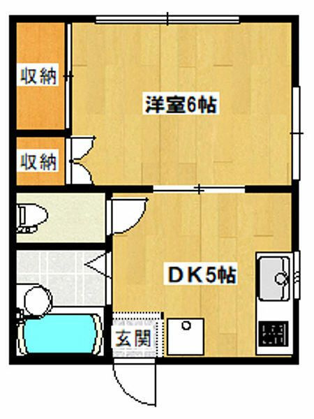 多摩市乞田のアパート