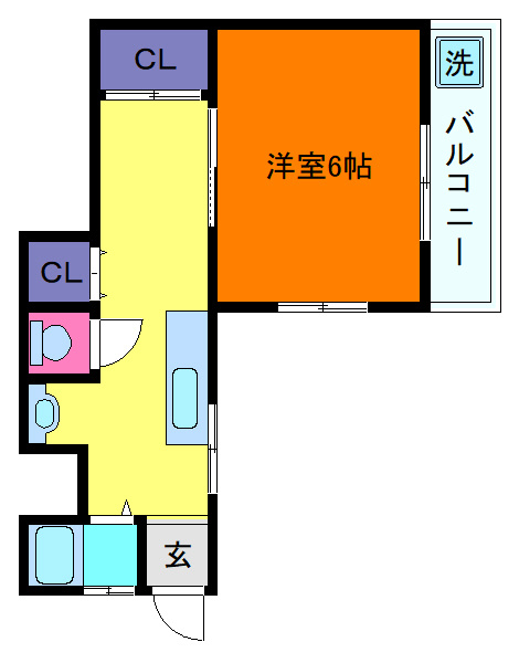 みやマンションの間取り