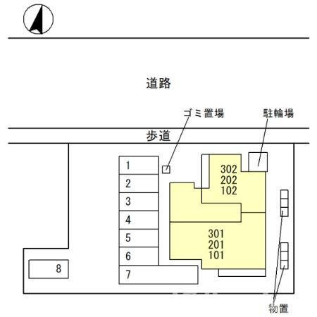 リオグランデⅠの区画図