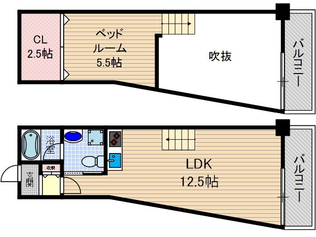 STADIONの間取り