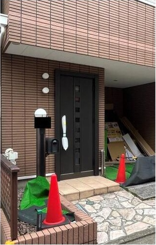 江東区白河3丁目戸建の玄関