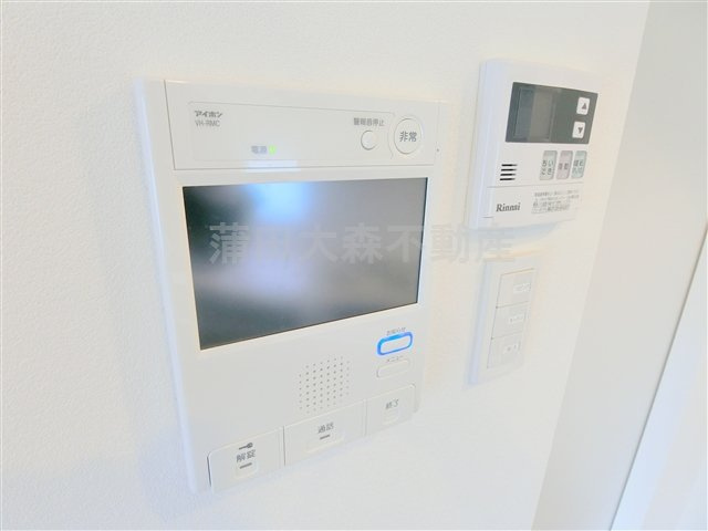 AELLエール蒲田南の設備|TVモニター付オートロック　インタ―ホン