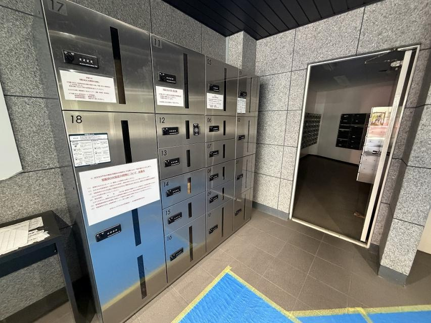 永谷ヒルプラザ六本木の設備|永谷ヒルプラザ六本木：宅配ボックス付きなので忙しい方にも便利です♪