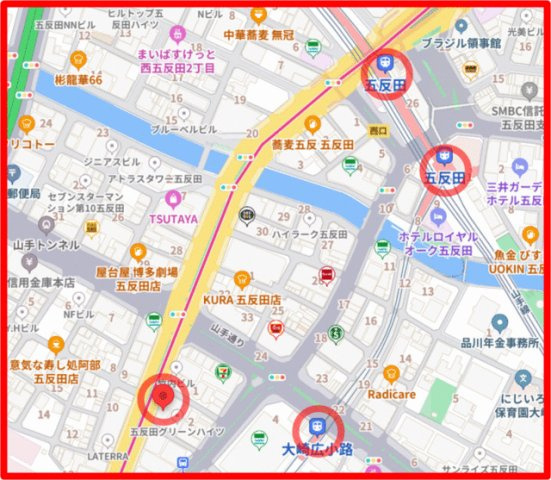 【地図】 | アール五反田