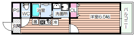 【間取り】 | レジデンス鷺洲