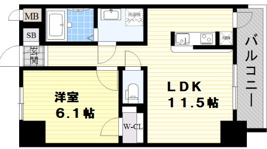 【間取り】 | S-RESIDENCE新大阪駅前